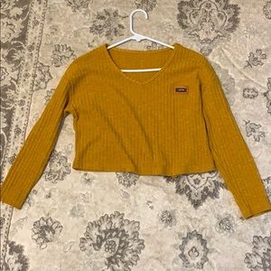 Long Sleeve Crop Top